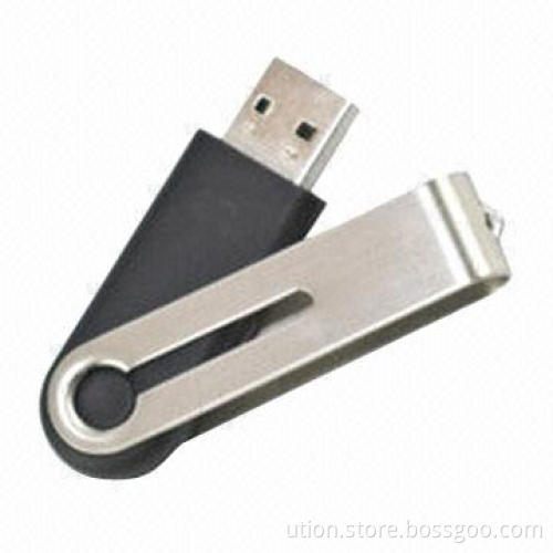 Swivel USB Flash Drive with Up to 16GB Maximum Memory Capacity and 5V Working Voltage (Free Sample)